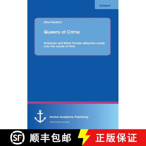 【3-4周达】Queens of Crime: American and British female detective novels over the course of time [9783954890279]