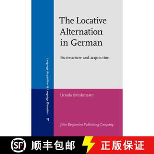 【3-4周达】The Locative Alternation in German [9789027224811]