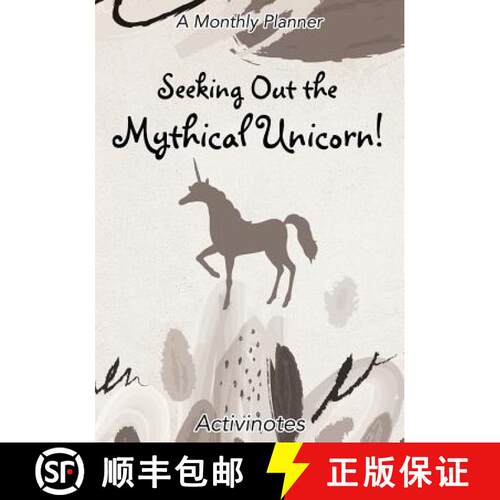 【3-4周达】Seeking Out the Mythical Unicorn! A Monthly Planner [9781683216131]