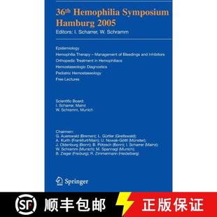 36th B... Symposium Therapy 2005 Hemophilia Hamburg Epidemiology; Management 9783540367147 4周達(dá)