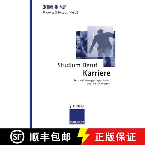 【3-4周达】Studium -- Beruf -- Karriere: Personal-Manager Sagen Ihnen, Was Sie Tun Müssen (3., über... [9783409338479]