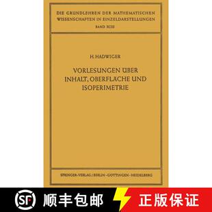Vorlesungen Über Isoperimetrie 9783642947032 Und 4周达 Oberfläche Inhalt
