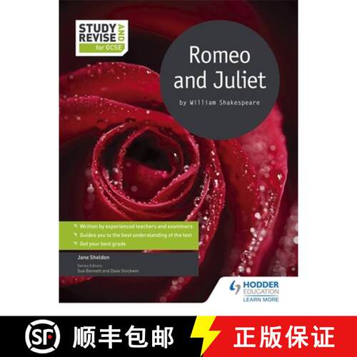 【3-4周达】Study and Revise for GCSE: Romeo and Juliet [9781471853661]