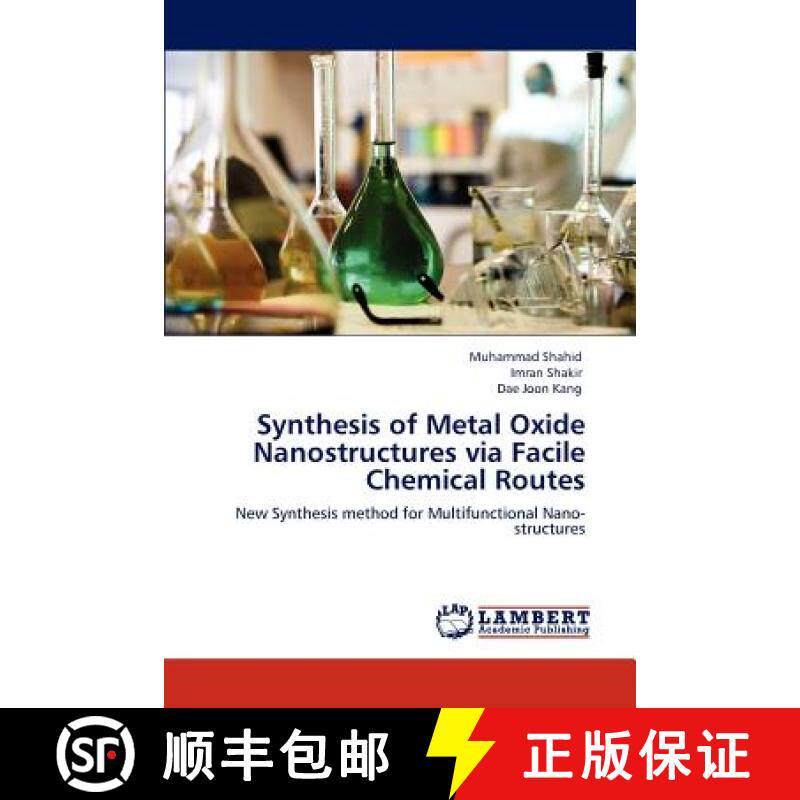 预订 Synthesis of Metal Oxide Nanostructures via Facile Chemical Routes [9783848496624]