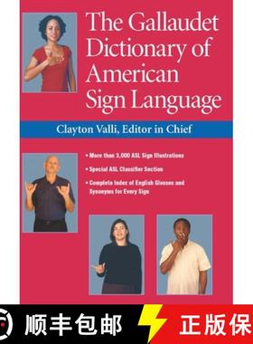 预订 The Gallaudet Dictionary of American Sign Language [9781954622012]