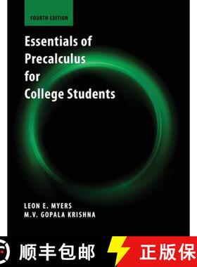 【3-4周达】Essentials of Precalculus for College Students [9781524931469]