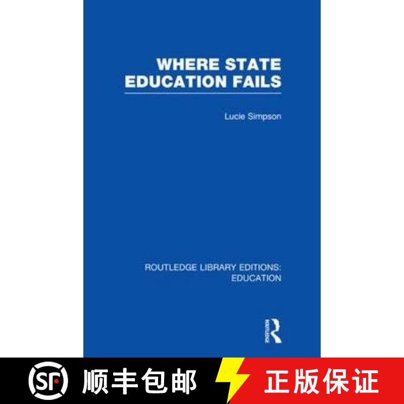 【3-4周达】WHERE STATE  EDUCATION FAILS [9780415677677]
