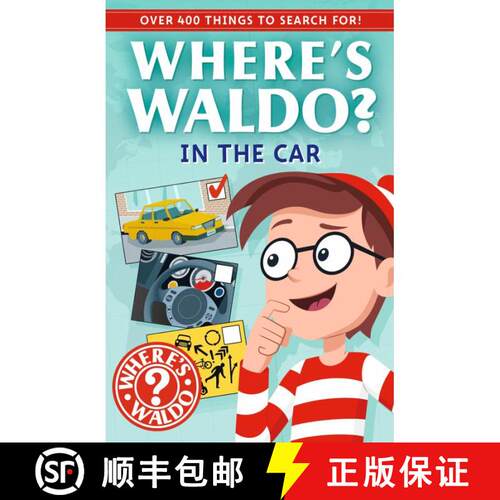 【3-4周达】Where's Waldo? and Friends: In the Car: Spot and Find Fun! [9781536252569]