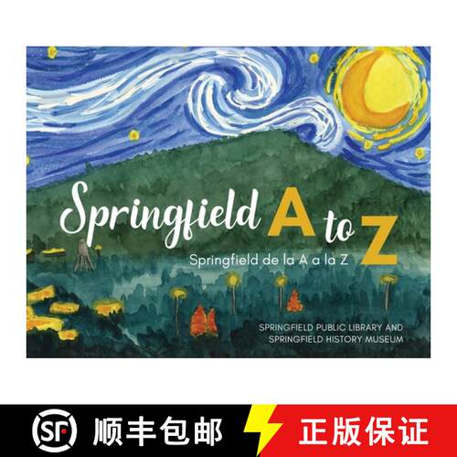 【3-4周达】Springfield A to Z : Springfield de la A a la Z [9781643888149]