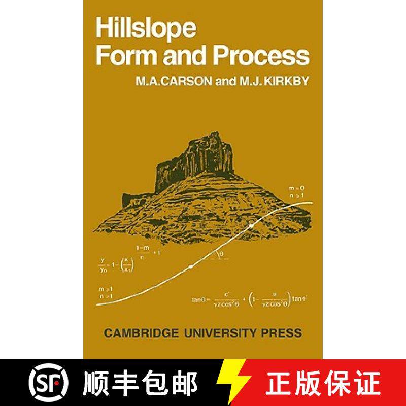 【3-4周达】Hillslope Form and Process: - Hillslope Form and Process [9780521109116]