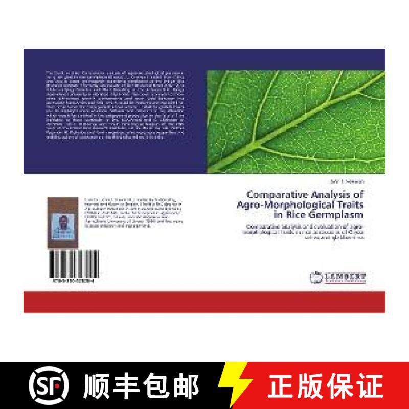 预订 Comparative Analysis of Agro-Morphological Traits in Rice Germplasm [9783330328204]