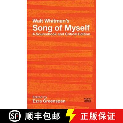 【3-4周达】Walt Whitman's Song of Myself : A Sourcebook and Critical Edition [9780415275446]