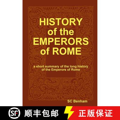 【3-4周达】HISTORY of the EMPERORS of ROME [9781387207145]