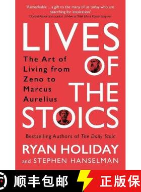 【3-4周达】Lives of the Stoics : The Art of Living from Zeno to Marcus Aurelius [9781788166010]
