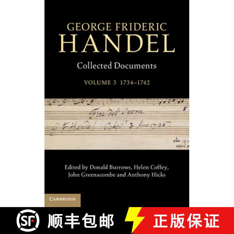 【3-4周达】George Frideric Handel: Volume 3, 1734–1742: Collected Documents - 1734-1742 [9781107019553]