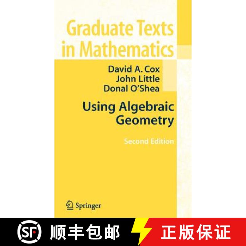 【3-4周达】Using Algebraic Geometry [9780387207063]