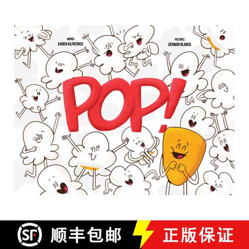 【3-4周达】精装 Pop!: Otto, the Kernel Who Didn't Pop Kids Self-Acceptance, Self Esteem Book Ages 3+,... [9781938447228]