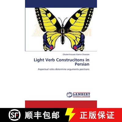 预订 Light Verb Construcitons in Persian [9783847375197]