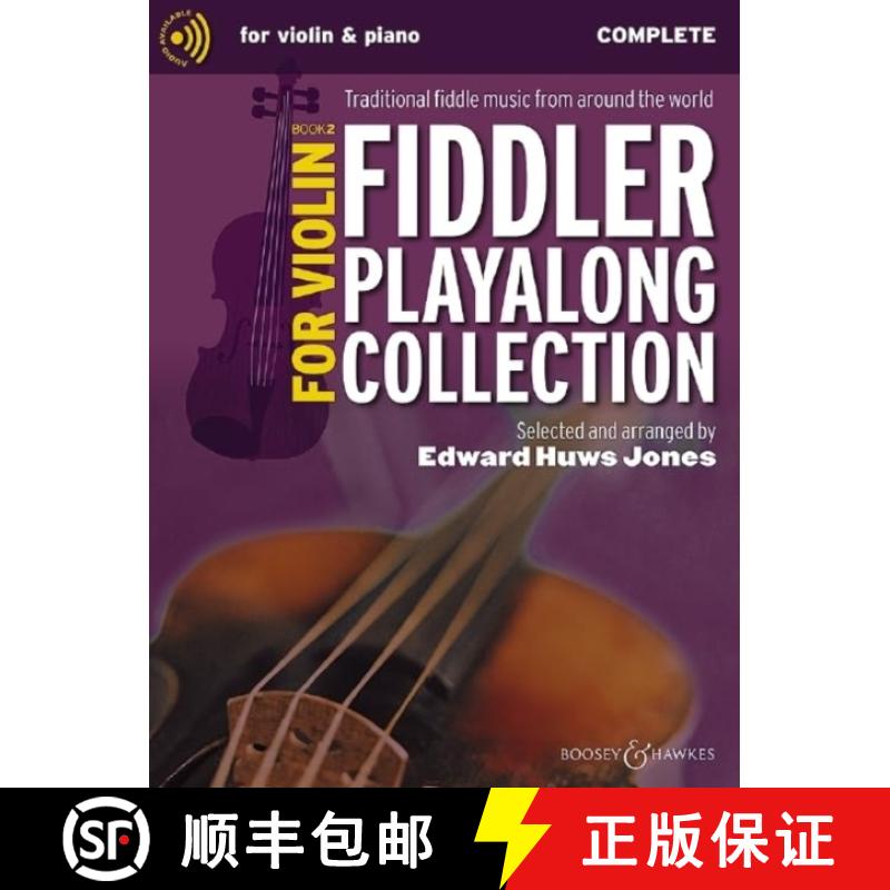 【2-3周达】Fiddler Playalong Collection for Violin Book 2: Traditional fiddle music from around the w... [9781784547226]
