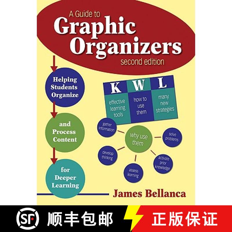 【3-4周达】A Guide to Graphic Organizers: Helping Students Organize and Process Content for Deeper Le... [9781412953009]
