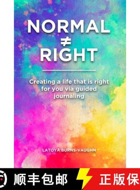 预订 NORMAL ¿ RIGHT: Creating a life that is right for you via guided journaling [9798986181509]