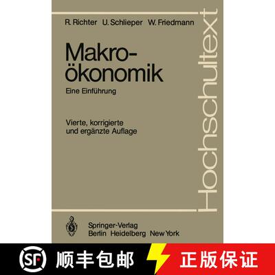 【3-4周达】Makroökonomik: Eine Einführung (4. Auflage 1981) (4. Auflage 1981) [9783540109983]
