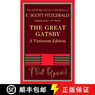 【3-4周达】The Great Gatsby - Variorum edition [9781009285872]