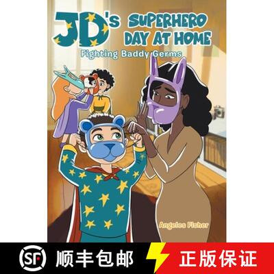 【3-4周达】JD's Superhero Day at Home: Fighting Baddy Germs [9780228832225]