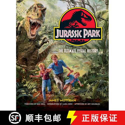 【3-4周达】精装 Jurassic Park: The Ultimate Visual History [9781683835455]