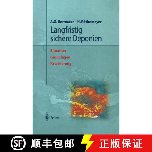 【3-4周达】精装 Langfristig sichere Deponien : Situation, Grundlagen, Realisierung [9783540642336]