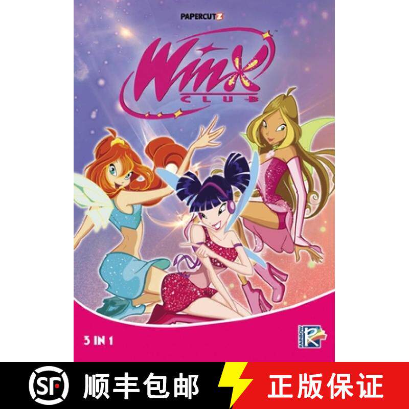 【3-4周达】Winx Club 3 in 1 Vol. 1 [9781545815984]