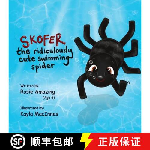 【3-4周达】Skofer The Ridiculously Cute Swimming Spider [9781990292354]