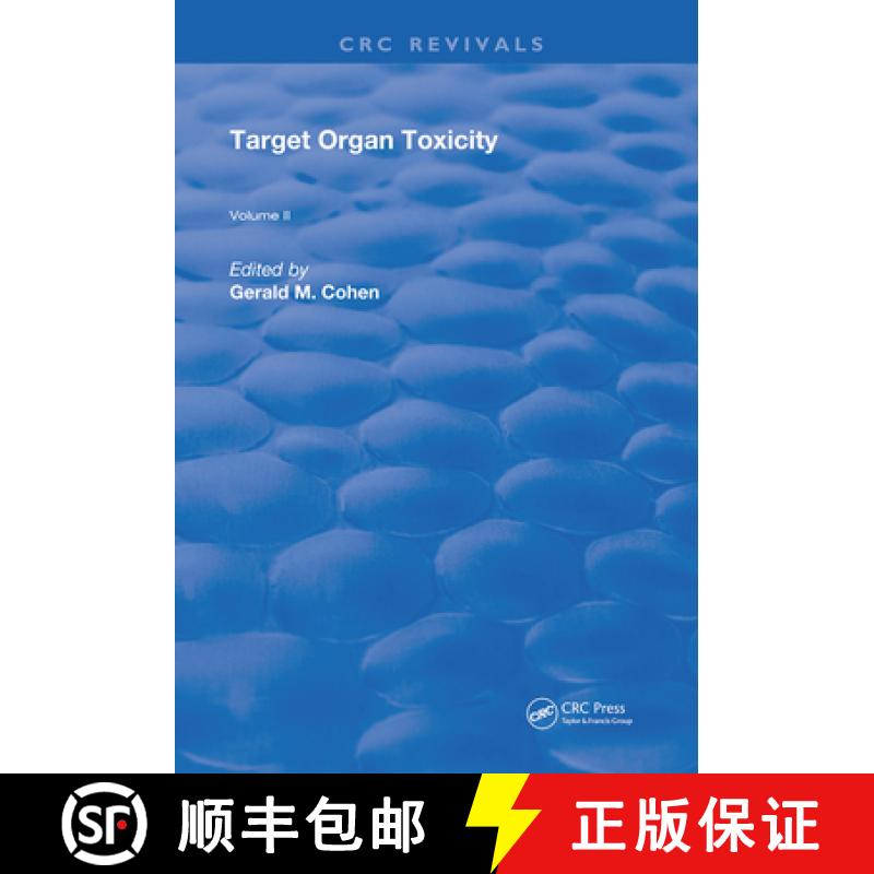 【3-4周达】TARGET ORGAN TOXICITY (1986) REVIVA [9780367258719]