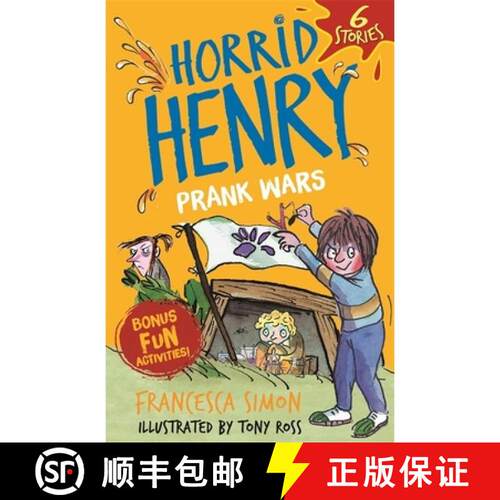 【3-4周达】Horrid Henry: Prank Wars! [9781510109681]