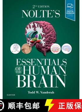 【3-4周达】Nolte's Essentials of the Human Brain [9780323529310]