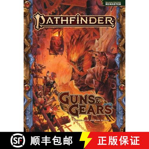 【3-4周达】精装 Pathfinder RPG Guns & Gears (Remastered) (P2) [9781640786431]