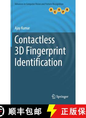 【3-4周达】Contactless 3D Fingerprint Identification [9783319676807]