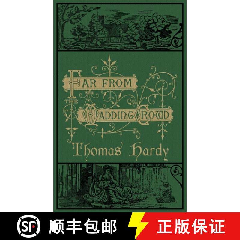 预订 Far From the Madding Crowd: The Original 1874 Edition With Illustrations [9781645941835]