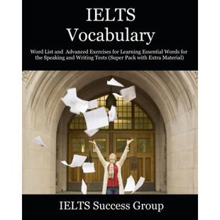 Essential IELTS Learning 4周达 List Exercises Advanced and the 9781949282788 Vocabulary Spea... for Words Word