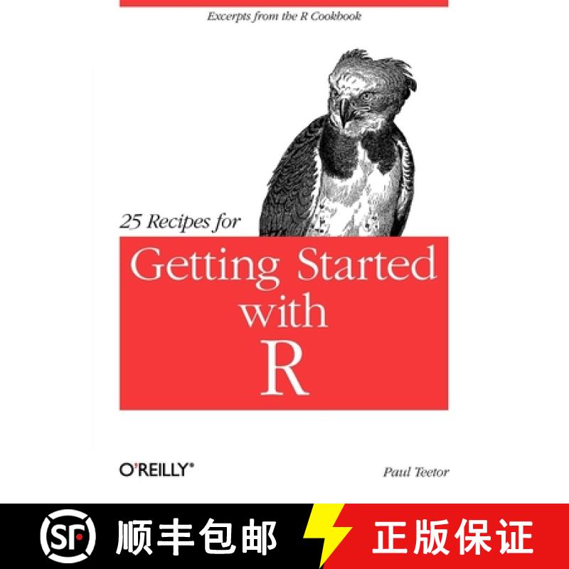 【3-4周达】25 Recipes for Getting Started with R: Excerpts from the R Cookbook [9781449303235]