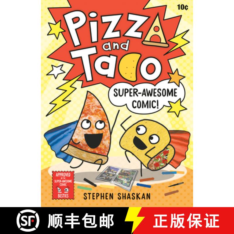 【3-4周达】Pizza and Taco: Super-Awesome Comic!: (A Graphic Novel) [9780593376041]
