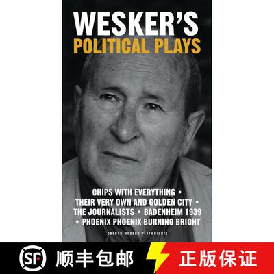 【3-4周达】Wesker's Political Plays [9781840029543]