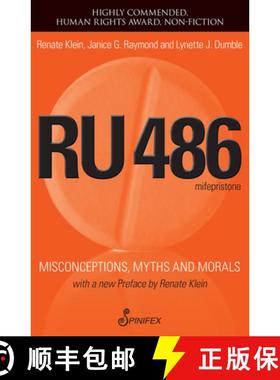 【3-4周达】RU 486: Misconceptions, Myths and Morals [9781742198408]