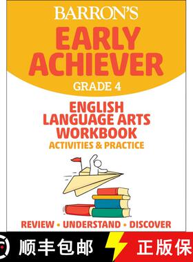【3-4周达】Barron's Early Achiever: Grade 4 English Language Arts Workbook Activities & Practice [9781506281575]