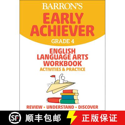 【3-4周达】Barron's Early Achiever: Grade 4 English Language Arts Workbook Activities & Practice [9781506281575]