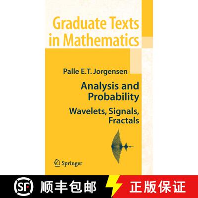 【3-4周达】精装 Analysis and Probability : Wavelets, Signals, Fractals [9780387295190]