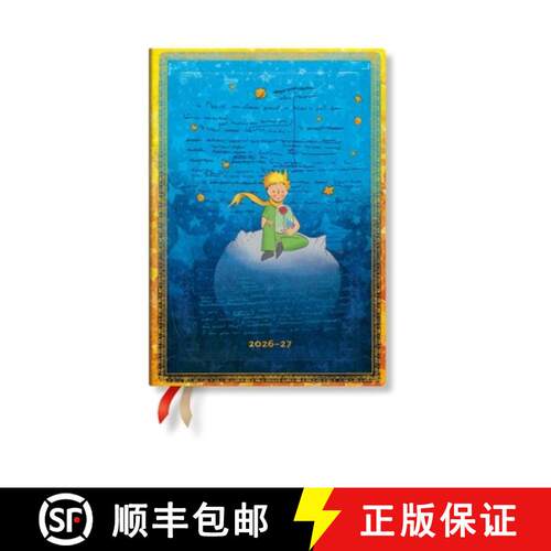 【3-4周达】2027 Saint-Exupéry, the Little Prince MIDI Horizontal Hardcover 18-Month Weekly Planner, ... [9780349716213]