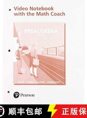 【3-4周达】Video Workbook with the Math Coach for Prealgebra: Vide Work Math Coac Pre SSP_6 [9780134153414]