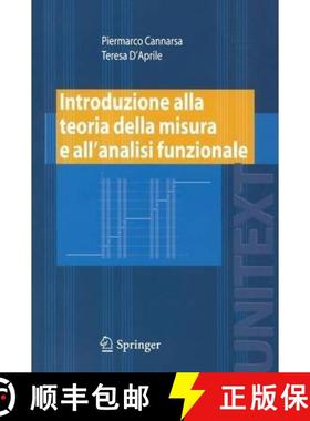 【3-4周达】Introduzione Alla Teoria Della Misura E All'analisi Funzionale [9788847007017]