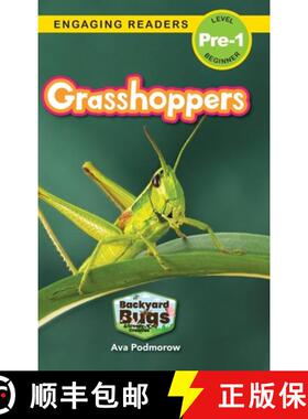 预订 Grasshoppers: Backyard Bugs and Creepy-Crawlies (Engaging Readers, Level Pre-1) [9781774767085]